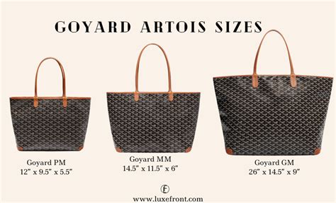 artois gm bag|goyard artois pm bag.